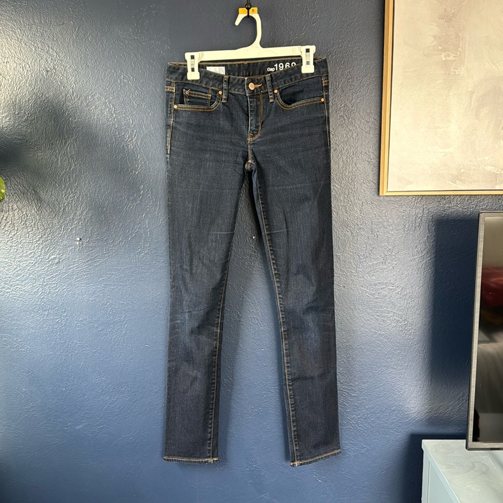 Gap 27L Always Skinny jeans in dark wash